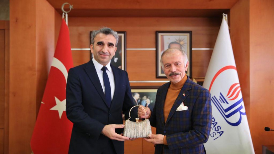 Kurum Müdürümüz Selahaddin Uğur IŞIK, Belediye Başkanımız Atila AYDINER'i ziyaret etti.